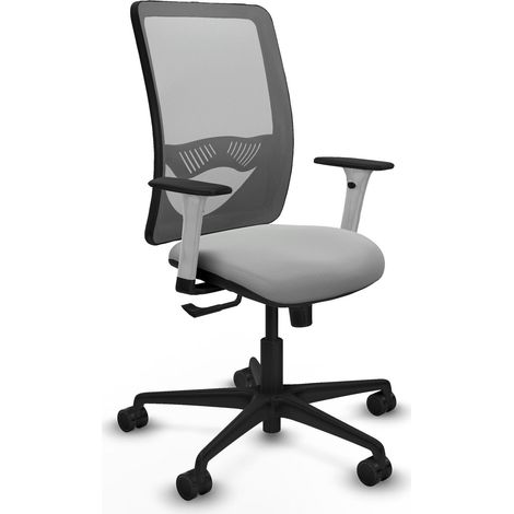 Bürostuhl piqueras y crespo Zulema hellgrau Kunstleder (1/2)