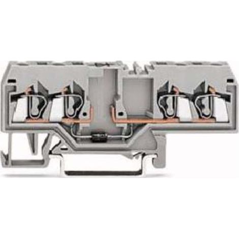 WAGO GmbH& Co. KG Diodenklemme 0,08-2,5mmq grau 280-655/281-411 (1/2)