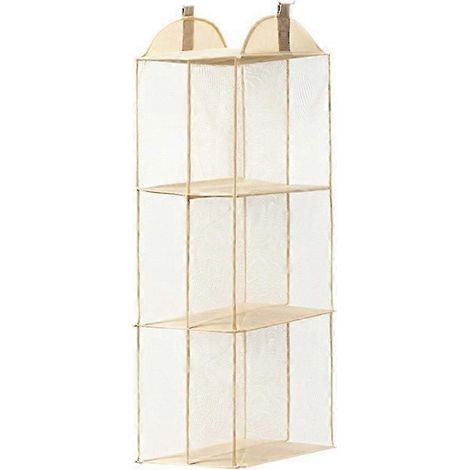Organisateur de sac suspendu écologique - solution de rangement transparente et anti-poussière pour armoire Stora JG (1/5)