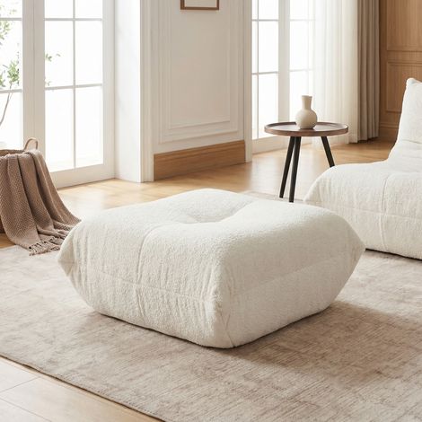 Repose-pieds de canapé en chenille, compatibles avec les canapés de tous styles bancs à chaussures élégants pour canapé Togo (1/5)