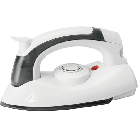 1 Fer à repasser vapeur pliable, semelle téflon, usage avec ou sans fil, pour voyage et maison (1/5)