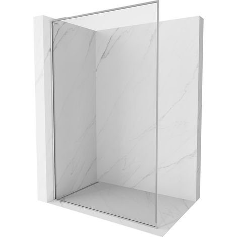 Mexen Kioto-F L Duschwand Walk-in mit Rahmen 65 x 202 cm, transparent 8 mm, Chrom - 800-065-174-01-00 (1/5)