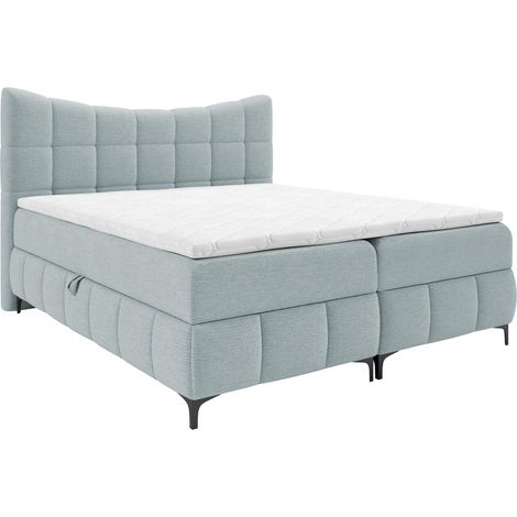 Cama continental Littera, Freya 210.30, Continental, Doble, 160x200, Tapiz, Somieres, 164x210x120cm