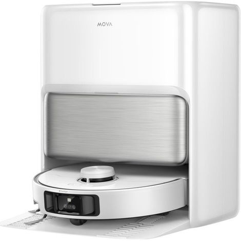 Aspirapolvere robot lavapavimenti - MOVA - P70 Pro Ultra - 30 000 Pa - 4 L - Bianco