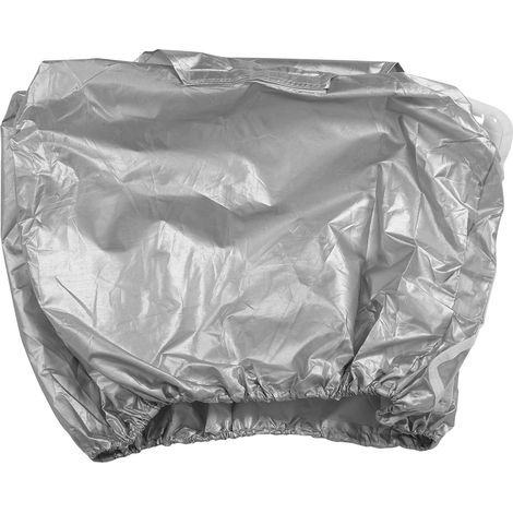 aus Polyester in Silber mit Seitentasche Einfacher Schutz