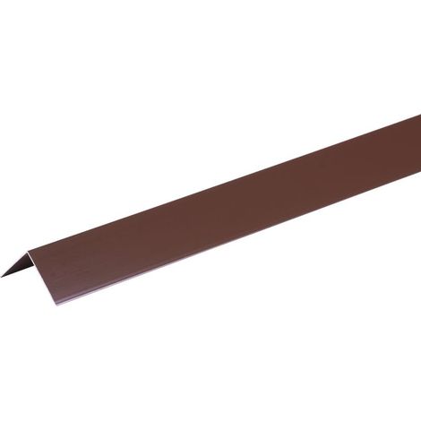 Leiste Strend Pro, Alu 1500x40x0,8 mm, braun, 0,8 mm, Eckig