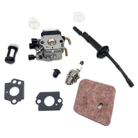 Carburateur compatible avec les taille-haies Stihl HS45, FS55 et FS310, Zama C1Q-S169B 4140 120 0619, FC75, FC85, FS38 et FS45 - Parfait-AquaForge (1/5)