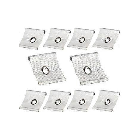 10 universelle Rohrösen, Markisenhaken, Kanalösen für Wohnwagenmarkisen, Wohnmobilteile & Zubehör, für 5/6 mm – 7/8 mm Dachreling