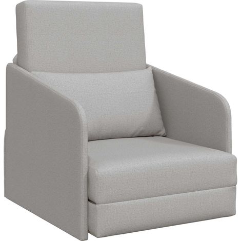 Maison Exclusive - Divano letto Grigio Nuvola 65 x 80 x 83 cm Tessuto