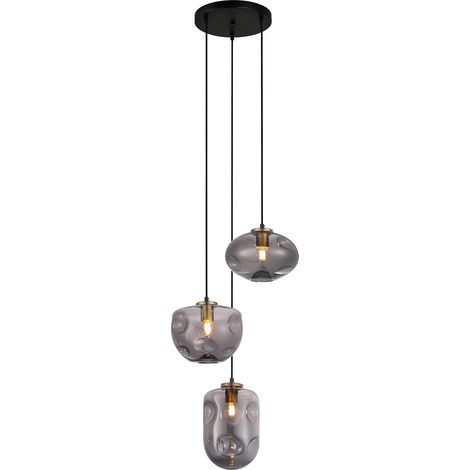 Italux Hatella Lámpara de techo colgante moderna de 3 luces, E27 (1/2)