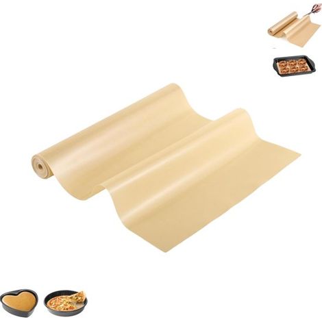 tappetino da forno in silicone arrotolato, antiaderente, resistente al calore, antiscivolo, tappetino da forno resistente al calore, tappetino per impastare riutilizzabile (1/5)