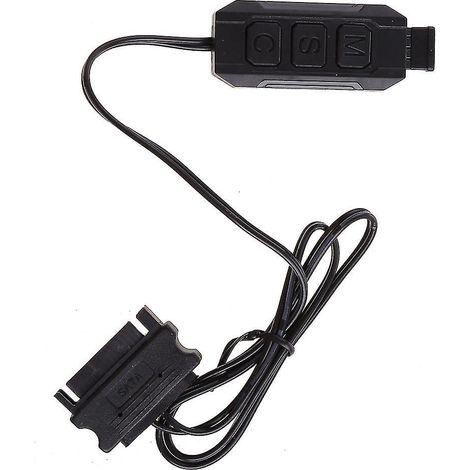 Contrôleur RGB ARGB 5 V 3 broches, alimentation SATA, éclairage LED pour ordinateur