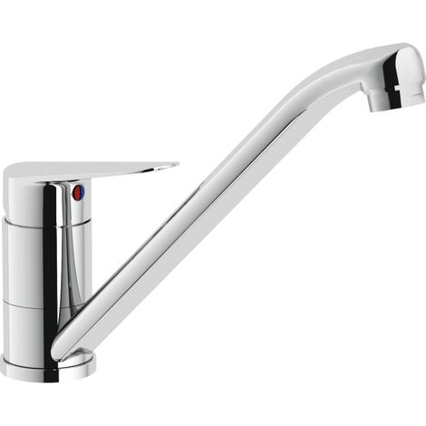 Miscelatore per lavello monocomando Nobili serie Blues BS101113/60CR  Cromato - Ottone