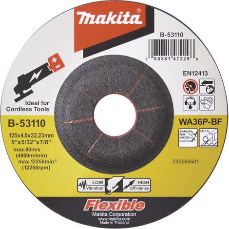 Makita b-53110 Flex de Schleifscheibe 4,0 mm - varios Farben