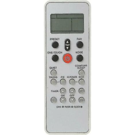Telecomando di ricambio in 2 pezzi per condizionatore d'aria Toshiba WC-L03SE universale (1/3)
