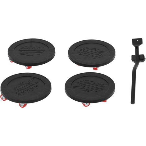 Furniture moving tool, 5-piece ergonomic plastic heavy-duty furniture lifting kit for home, garage, and office use, for easy and safe moving of furniture (1/5)
