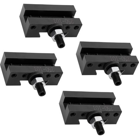 4 Pièces Mandrin de Perçage à Changement Rapide, en Acier au Carbone Haute Résistance pour Machines CNC 250-101 (1/5)