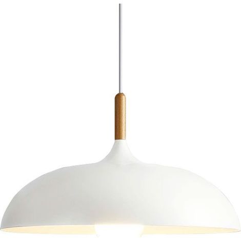 LÁMPARA de SUSPENSIÓN APP180-1CP ANZO BLANCO E27 45X26CM (1/5)
