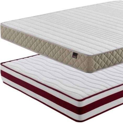 Pack de 2 Colchones formado por Colchón Rioja 90x190 cm y Colchón Eco 90x180 cm (1/4)