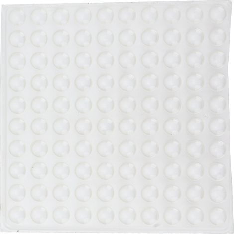 100 pièces/feuille de patins adhésifs antidérapants transparents pour table, chaise, cadre photo et meubles (1/5)