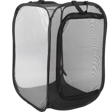 Cage pliable pour insectes phasmes, abri et cage d'élevage en filet. (1/5)