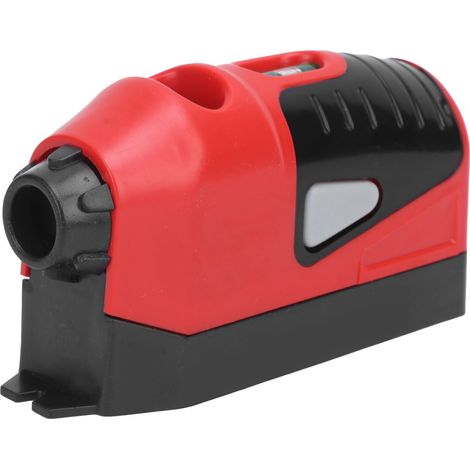 Niveau laser ABS, outil portatif infrarouge vertical à 90 degrés, instrument de marquage, lumière rouge 650 mm.