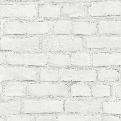 A.S. Creation Elements 374142 Vliestapete Steinoptik 0.53 m x 10.05 m Weiß (1/5)