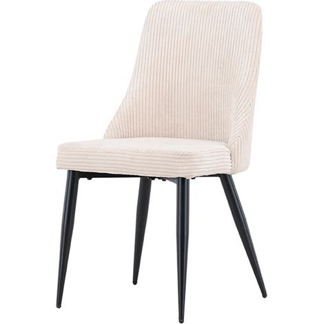 Leone Esszimmerstuhl Samt beige.