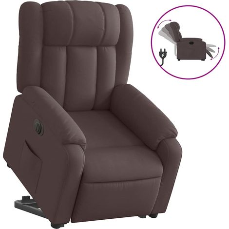 Maison Exclusive - Relaxsessel mit Aufstehhilfe Elektrisch Dunkel