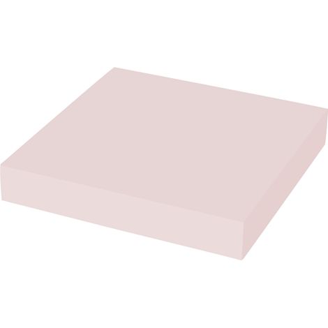 Tablette Murale Rose Pastel Fixation Invisible, Design élégant - Fetim Group Mondial B.v.