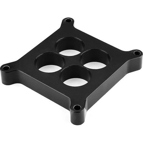 Entretoise de carburateur en résine phénolique pour Holley 4 corps, compatible avec les moteurs SBC, BBC et BB. (1/4)