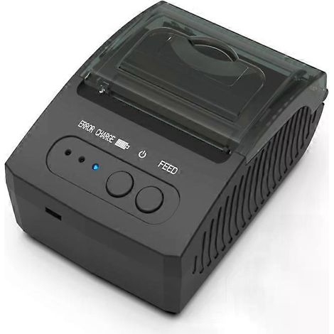 Imprimante thermique de reçus Bluetooth - 58 mm, portable, prise UE - (1/2)