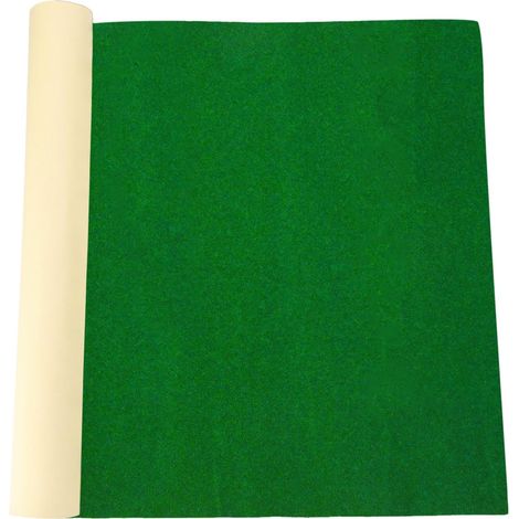 Gazon Artificiel Modèle 16 inch x 39 inch Gazon Synthétique ornementation Réaliste pour Modélisme Ferroviaire Décoration De Jardin Pelouse Artificielle, Vert Foncé (1/5)