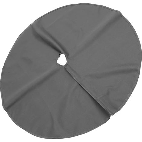 Base redonda impermeable de tela Oxford para sombrilla de terraza: a prueba de polvo, fácil de instalar, apta para terrazas exteriores (90 cm). (1/5)