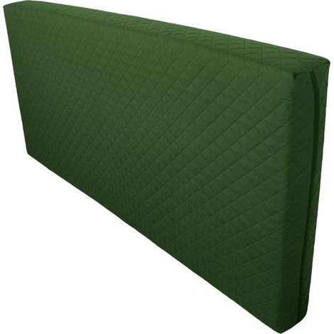 Gesteppter Matratzenbezug, Flaschengrün, 80x200x18 (1/5)