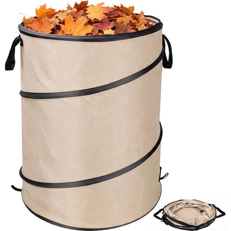 Sac Jardin Déchets Verts - 40L Sac Végétaux Pop pliable (1/5)