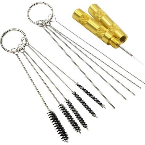 Kit de nettoyage pour pulvérisateur de peinture - Kit de nettoyage efficace pour canalisations - Outil de nettoyage de buse (1/4)