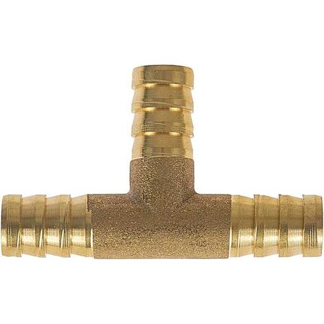 Pneumatisches T-Stück, Metallschlauchanschluss 10 mm, geko