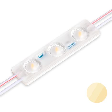 LED Modul 1,5W 12V 170° IP65 - Lichtfarbe: Warmweiß 2700K (1/5)