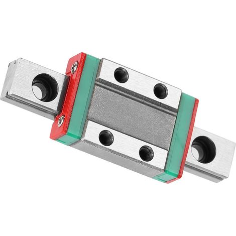 1pc LML9B Rail de guidage linéaire miniature Bloc coulissant de 9 mm de largeur (55 mm) (1/5)