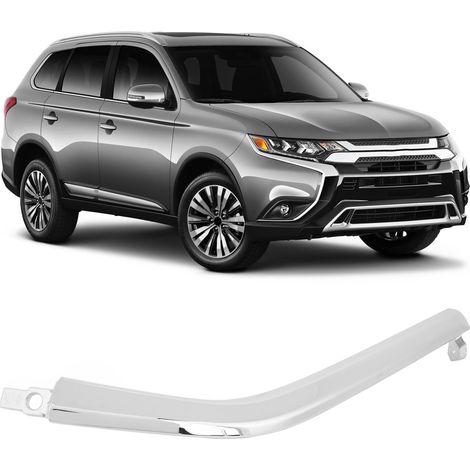 Die Chromleiste für die vordere Stoßstange passt für Mitsubishi Outlander 2016-2020 (linke Seite). (1/5)