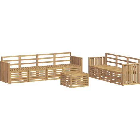Sofa Sets Solid Acacia Wood vidaXL (1/5)