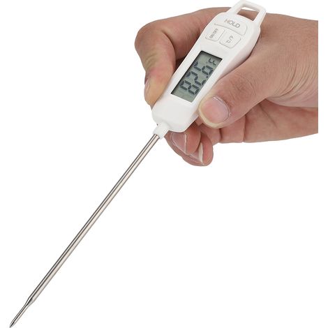 Thermomètre numérique pour aliments et liquides, testeur de température pour la cuisine, le barbecue et les grillades. (1/5)