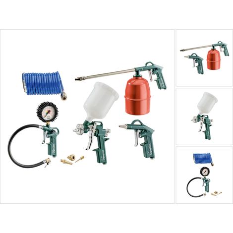 Metabo Druckluft-Werkzeugset LPZ 7 Set, Karton (1/5)
