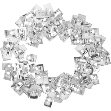 BESTOYARD Lot de 100 écrous type C robustes et durables pour (1/5)