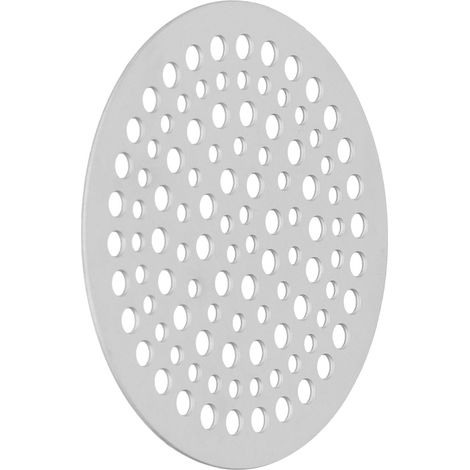Filtre de siphon de sol rond en acier inoxydable - Grille de douche anti-obstruction (68 mm)