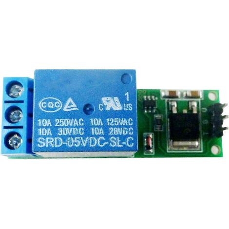 Module relais à bascule 6-24 V miniature, interrupteur bistable autobloquant à 1 canal, carte de déclenchement à impulsion basse (1/5)