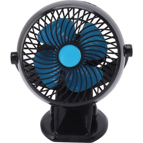 Tragbarer Clip-Ventilator mit stufenlos einstellbarer Geschwindigkeit, 360°-Drehung, USB-aufladbar, leiser Mini-Tischventilator mit robustem Clip, ideal für Bett, Schreibtisch oder Teppichboden. (1/5)