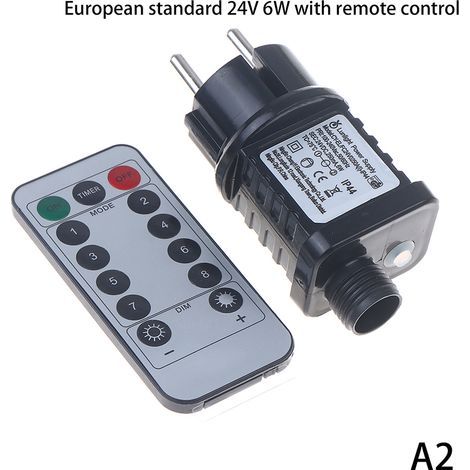 LED-Transformator L EU/US - Kontakt AC 220V 110V bis 31VDC 6W 24V 5V (1/5)