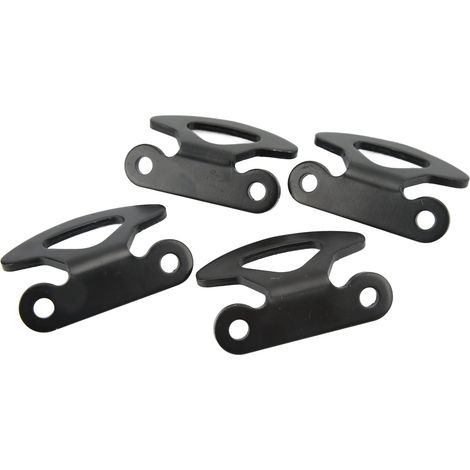 Lot de 4 crochets d'arrimage pour plateau de camion, ancrages de rechange pour plateau intérieur Ford Styleside modèle 2000-2003 (1/5)
